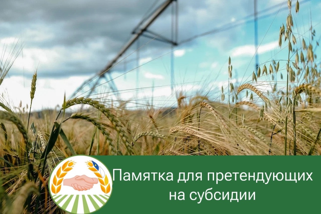 Памятка для претендующих на субсидии